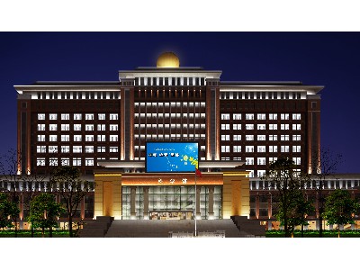 淮南二中科學(xué)館樓體亮化