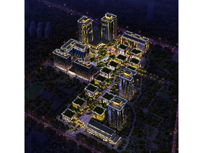 合肥中建廬陽DT產(chǎn)業(yè)園亮化